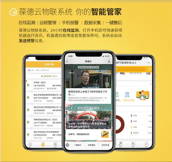 螺桿式空壓機-保德云物聯(lián)系統
